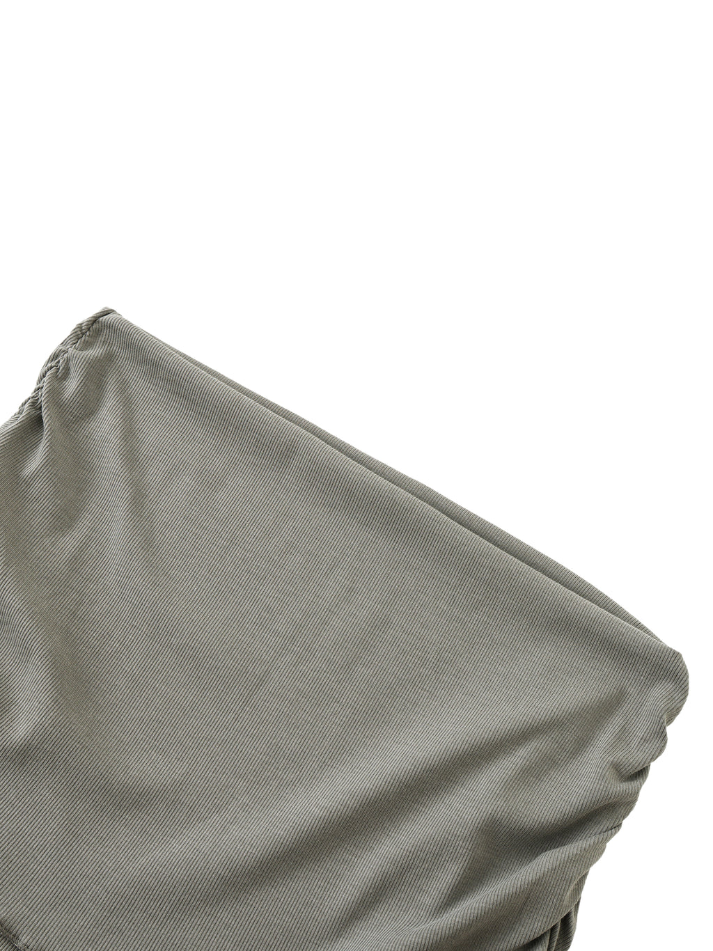 Dyed Washed Straight Hip-Hugging Slim Maxi Skirt