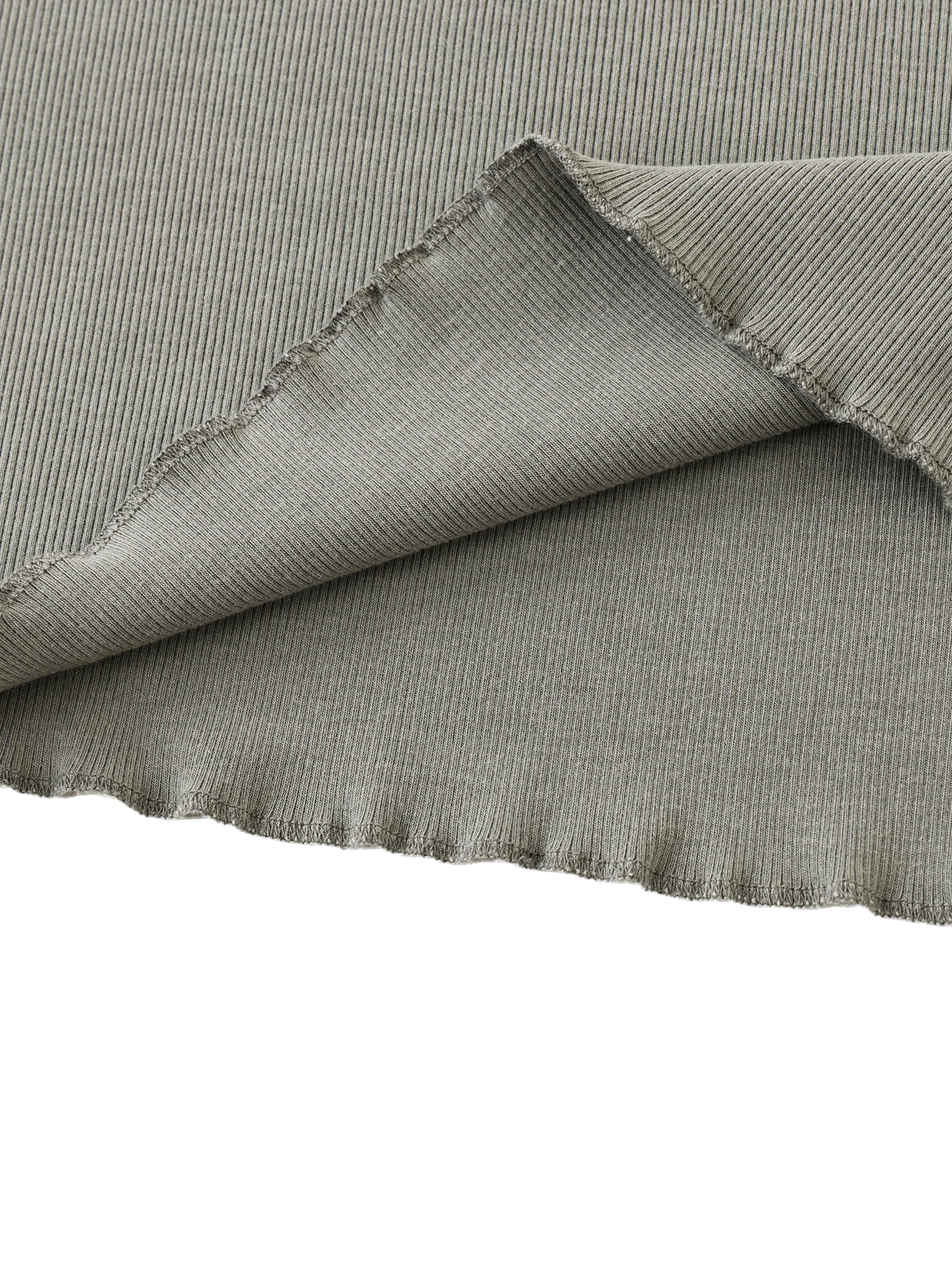 Dyed Washed Straight Hip-Hugging Slim Maxi Skirt