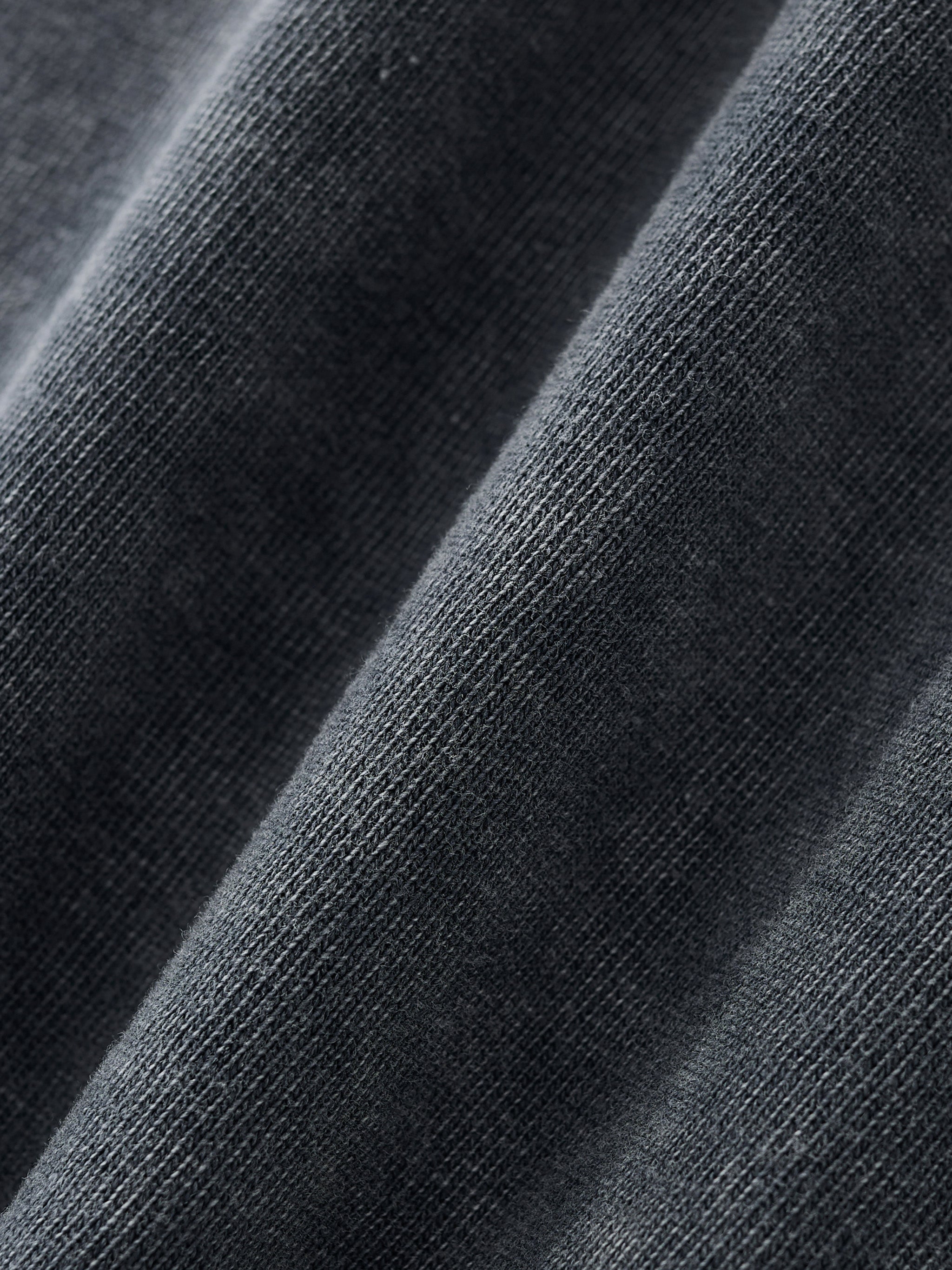 Snow Wash Raw-Hem Boxy T-shirt