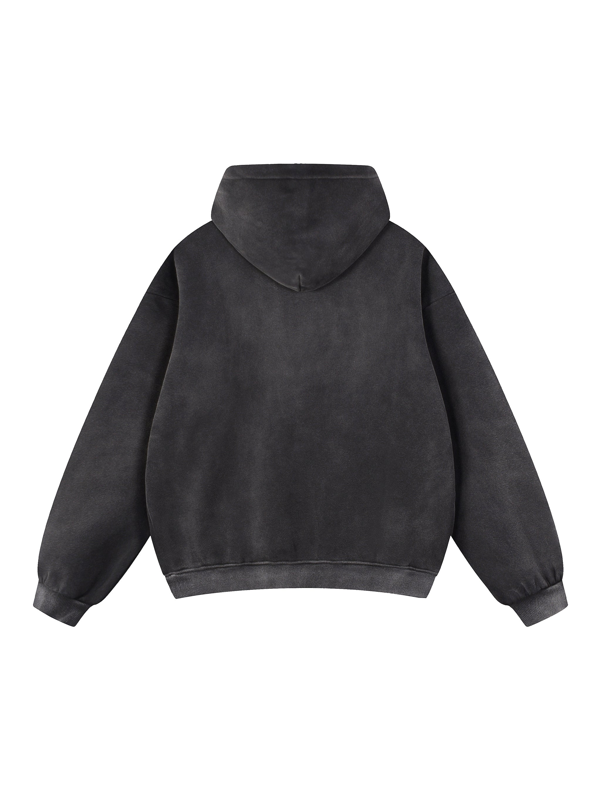 Sun Fade Contrast Tape Fleece Hoodie